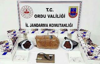 Ordu’da kaçak sigara operasyonu