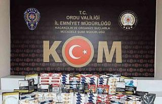 Ordu’da kaçak sigaraya yönelik çalışmalar sürüyor