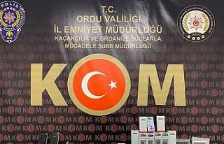 Ordu’da kaçakçılık operasyonu