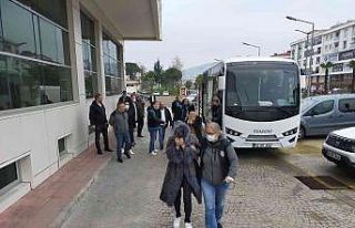 Ordu’daki fuhuş operasyonunda şüpheliler adliyede