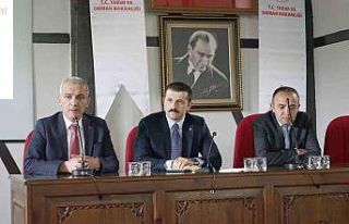 Organize sanayi bölgesinde yapılacak su hasadı...