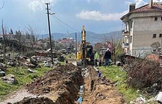 Orhaneli’nde altyapı rehabilitasyonu