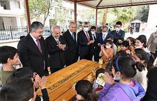 Osmaniye Belediyesinden öğrencilere ahşap piknik...