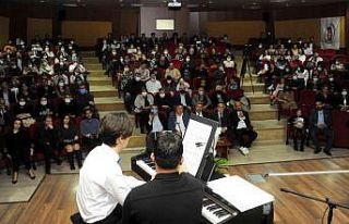 Otizmli Ulutaş, ADÜ Veteriner Fakültesi’nde konser...