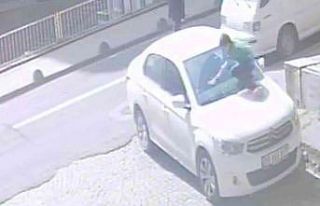 Otomobiline saldırdılar zannetti, gerçek güvenlik...