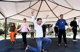 Özel bireylere halk oyunları kursu