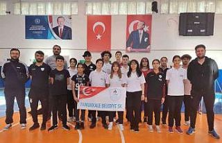 Pamukkale’den 3 sporcu milli takım vizesini aldı