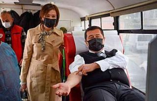 Polis ekipleri kanlarıyla umut oldu