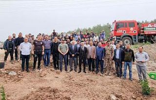Polis Hatıra Ormanı’nda 177 fidan toprakla buluşturuldu