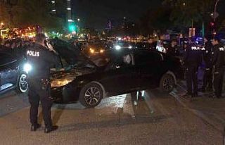 Polisten kaçan sürücü kaza yapınca yakalandı,...