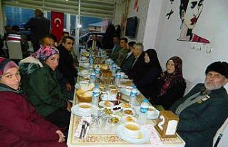 Posof Kaymakamı şehit ve gaziler ailesine iftar...