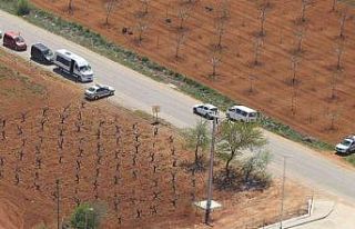 Ramazan Bayramı öncesi oluşan yoğunluk helikopterle...