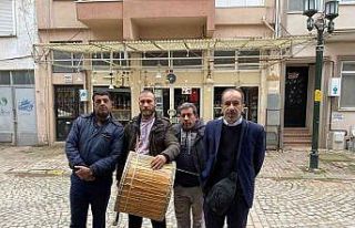 Ramazan davulcuları bahşişlerini topladı