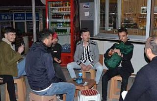 Ramazan gecesi tulum keyfi