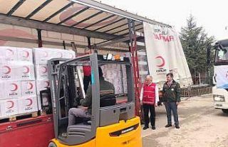 Ramazan gıda kolilere ihtiyaç sahibi vatandaşlara...