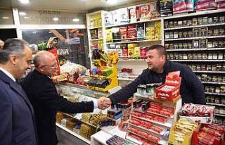 Ramazan sevinci Keles halkı ile paylaşıldı