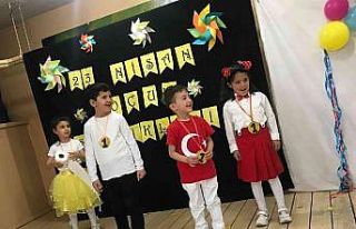 Ramazan sokağı anaokulunda