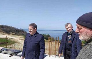 Rektör Cebeci’den Kampüs Cami inşaatında inceleme