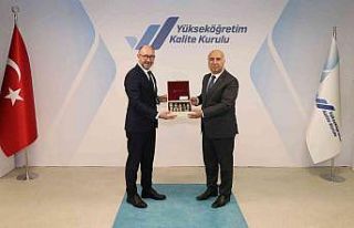 Rektör Erdal, YÖKAK Başkanı Prof. Dr. Kar’ı...