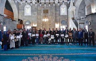 Resim, şiir ve kompozisyon yarışmalarının kazananları...