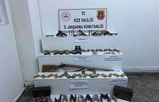 Rize’de silah kaçakçılığı operasyonu