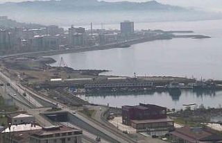 Rize’nin şehir hastanesinin dolgusu devam ediyor