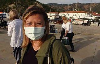 Rodos’a giden feribot Marmaris’e geri döndü