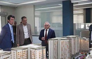 Sahabiye Kentsel Dönüşüm Projesi’nde çalışmalar...