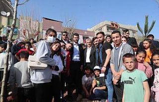 Şahinbey’de ağaçlandırma çalışmaları devam...