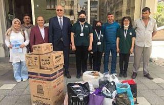 Salihli’de öğrencilerden ihtiyaç sahiplerine...