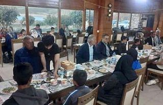 Samsat’ta şehit, gazi, öksüz ve yetim aileler...