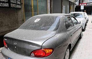 Samsun’da çamur yağdı