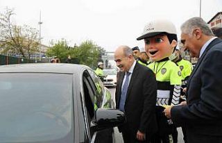 Samsun’da emniyet kemeri uygulaması