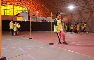 Şanlıurfa’da çocuklar ara tatili sporla değerlendiriyor
