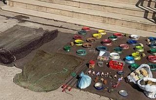 Şanlıurfa’da kaçak balık avlayan 4 kişiye 6...