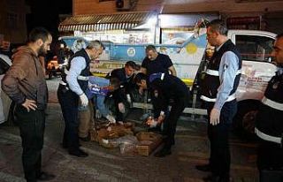 Şanlıurfa’da kilolarca bozuk et ele geçirildi