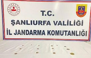 Şanlıurfa’da Roma dönemine ait tarihi sikkeler...
