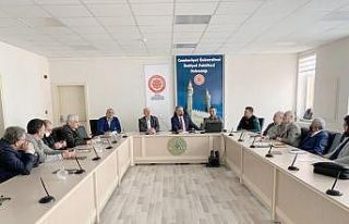 SCÜ’de değerlendirme  toplantısı yapıldı