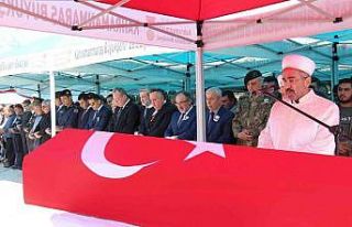 Şehit sözleşmeli Er Fırat Canlı son yolculuğuna...