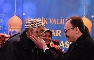 Şehit ve gaziler onuruna iftar yemeği verildi