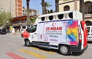 Şehzadelerde 23 Nisan coşkusu doyasıya yaşandı