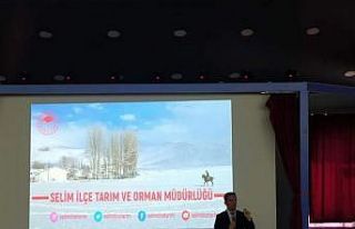 Selim’de yonca yetiştiriciliği toplantısı yapıldı