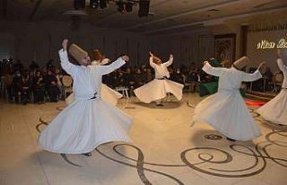 Semazenler Niksarlılara duygu dolu anlar yaşattı
