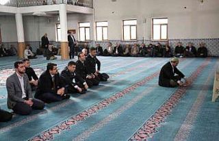 Şemdinli’de şehitler için mevlit okutuldu