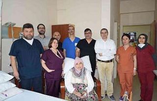 Şifayı, Düzce Üniversitesi Hastanesinde buldu