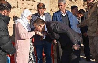 Siirt Valisi Hacıbektaşoğlu, Tütenocak köyünde...
