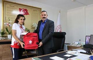 Siirt’te dereceye giren sporculara ödül