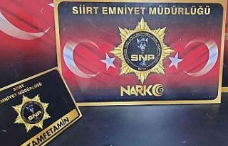 Siirt’te şüpheli şahıs üzerinden uyuşturucu...