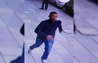 Silahlı saldırı sonrası kaçarken kameraya yakalanan...