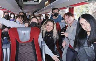 Sinop çocuk meclisi, Samsun’a uğurlandı
